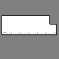 6" RULER W/ 1"x3" Rectangle